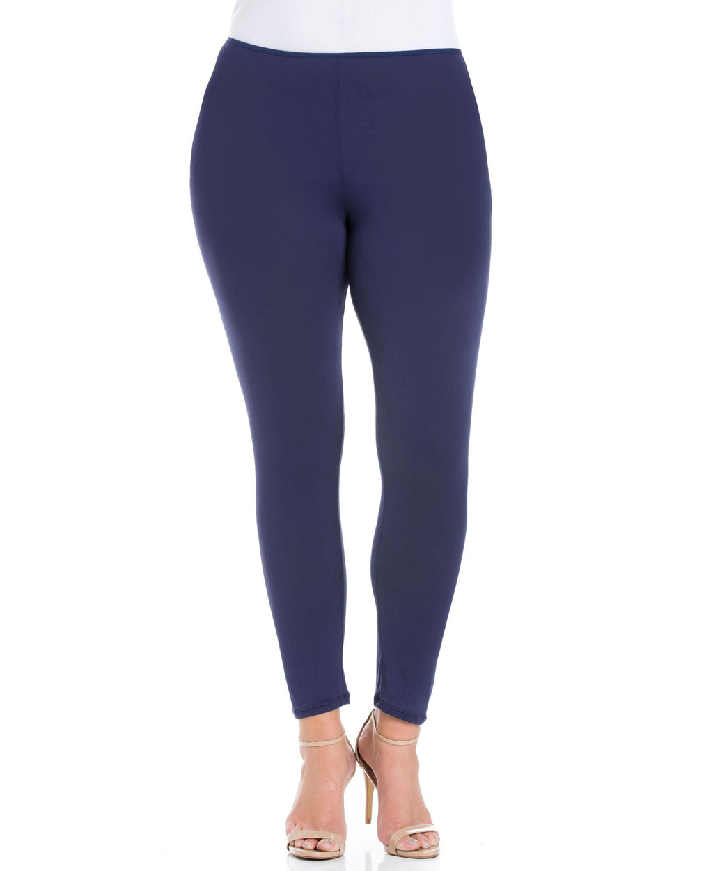 Legging Confortable Longueur Cheville Grande Taille pour Femme