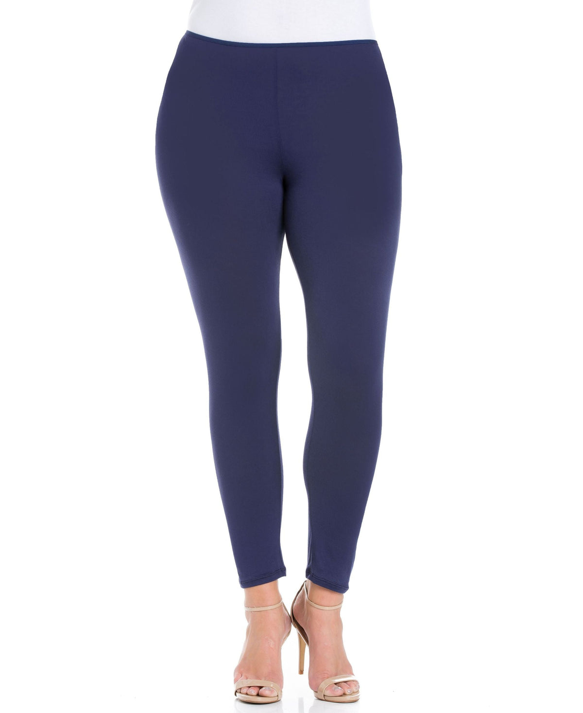 Legging Confortable Longueur Cheville Grande Taille pour Femme