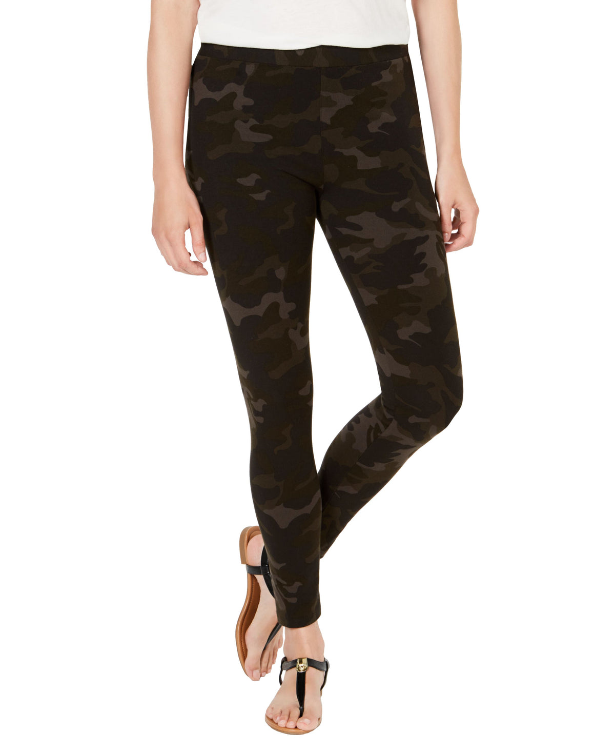 Legging imprimé Camo Daze pour femme petite Style & Co