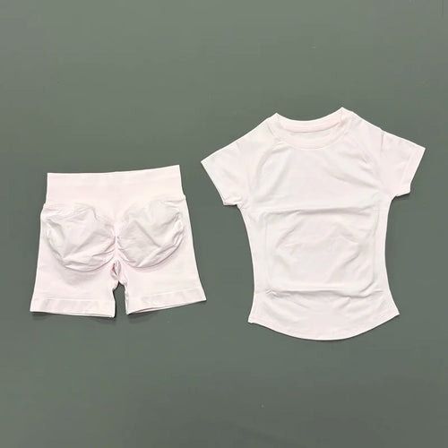 2 Piece Sports Set Women Gym Yoga Set Seamless Fitness Gym Clothes