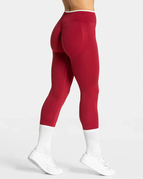 Nouveau Legging de Yoga Couleur Bloc pour Femme Collant Tricoté Sans Couture Taille Haute