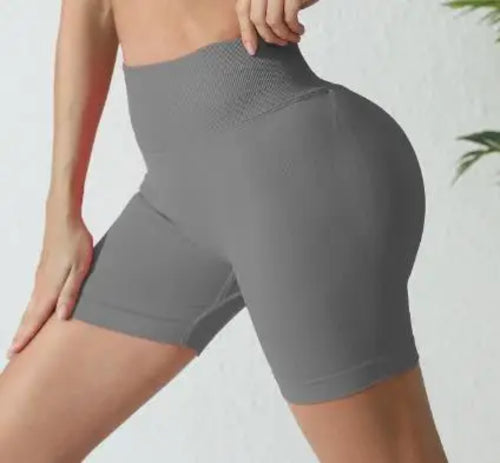 Woman Gym Short Seamless Slim Leggings High Waist Fitness Training