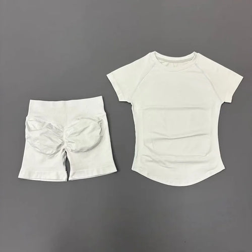 2 Piece Sports Set Women Gym Yoga Set Seamless Fitness Gym Clothes