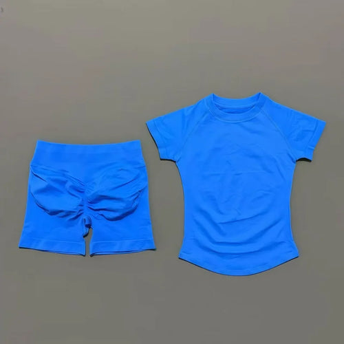 2 Piece Sports Set Women Gym Yoga Set Seamless Fitness Gym Clothes