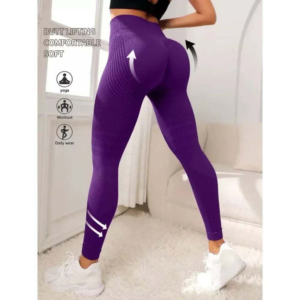 Slimove Cellulite 3D Leggings, High Waisted Butt Lifting Tummy