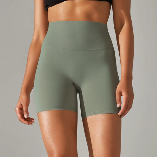 Seamless Yoga Shorts Women Fitness Shorts Running Cycling Shorts