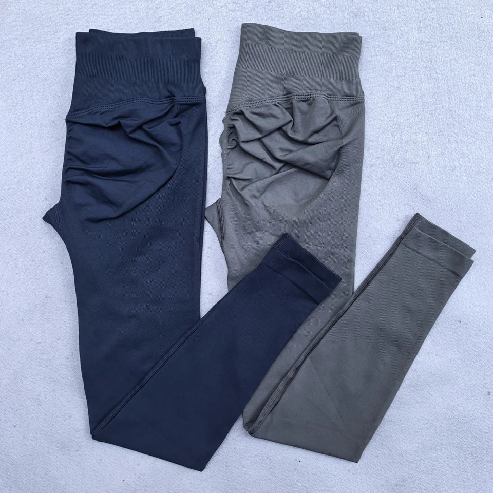 Nouveau Legging de Yoga Sans Couture Femme Legging de Sport Remonte Fesses