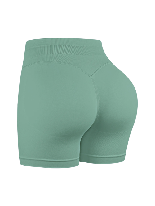 Short de sport biker sans coutures taille basse pour femme, sexy, pour l'été