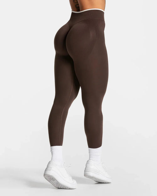 Nouveau Legging de Yoga Couleur Bloc pour Femme Collant Tricoté Sans Couture Taille Haute