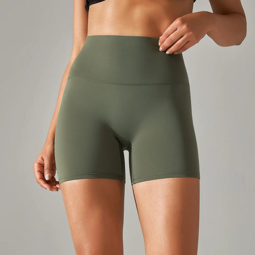 Seamless Yoga Shorts Women Fitness Shorts Running Cycling Shorts