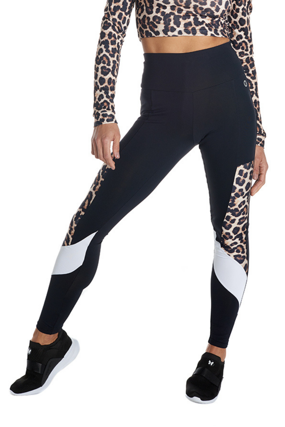 Legging inspiré de l'imprimé animal Midnight