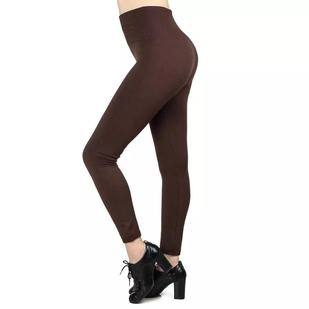 3 Pack Women‚Äôs Fleece Lined Leggings High Waist Stretchy warm