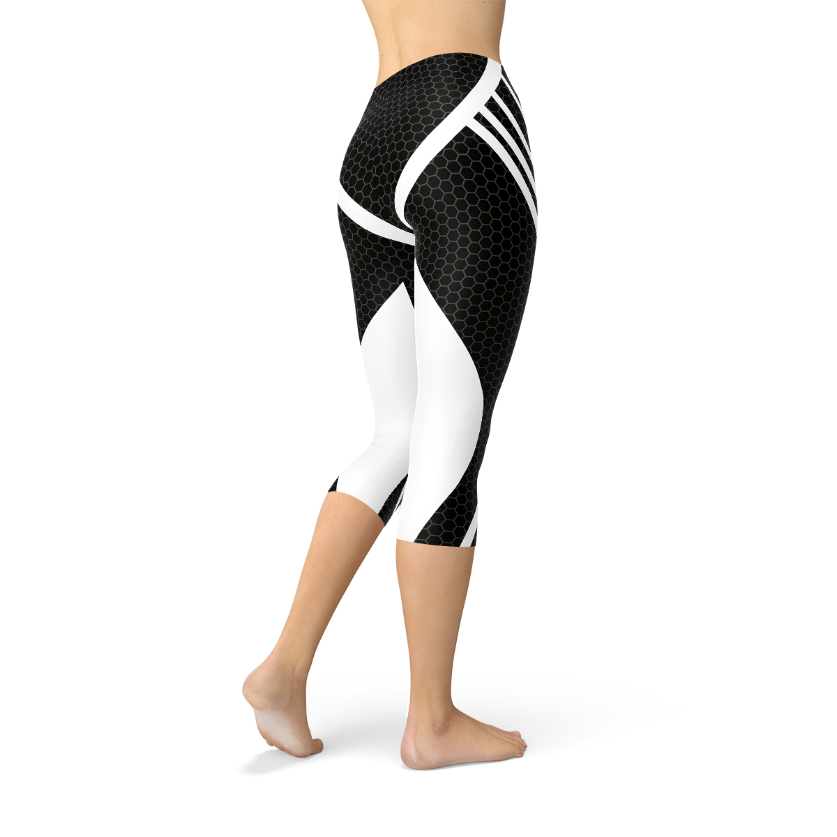 Legging Capri Venom noir pour femme