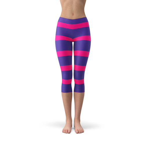 Leggings capri del Gato de Cheshire