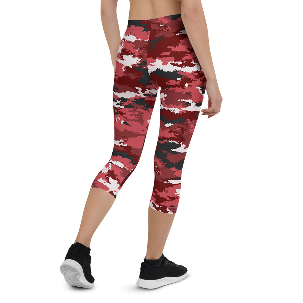 Legging corsaire camouflage rouge