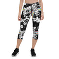 Legging Capri pour femmes motif espace