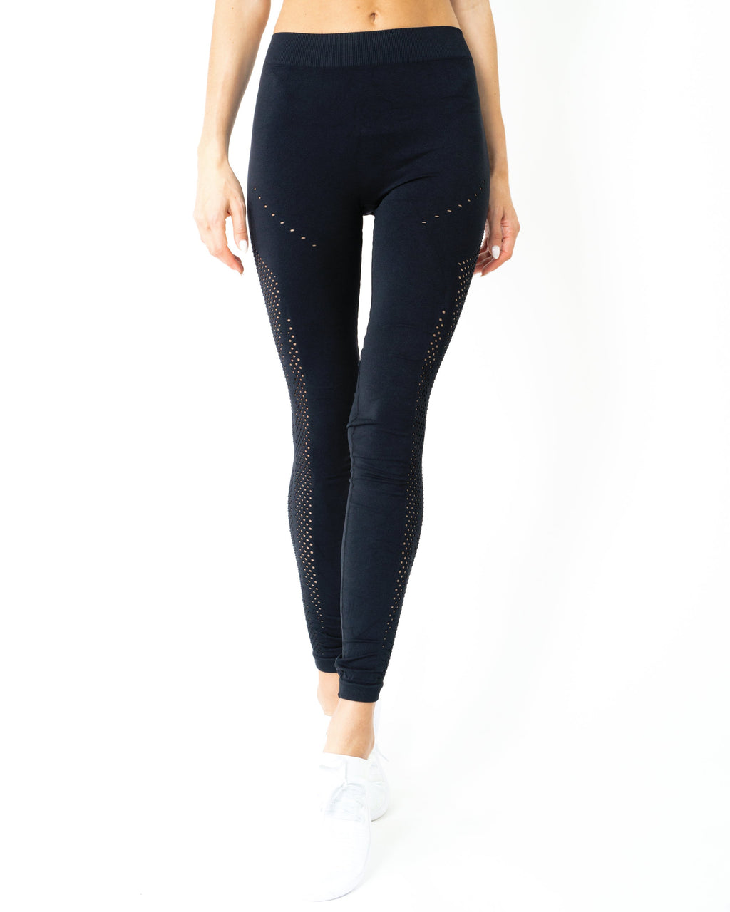 ¡OFERTA! ¡50% DE DESCUENTO! Conjunto de leggings y sujetador Milano - NEGRO [HECHO EN ITALIA]