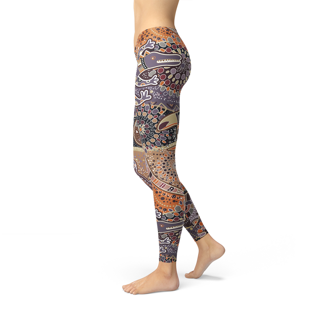 Leggings Aborigènes Rêve pour Femme