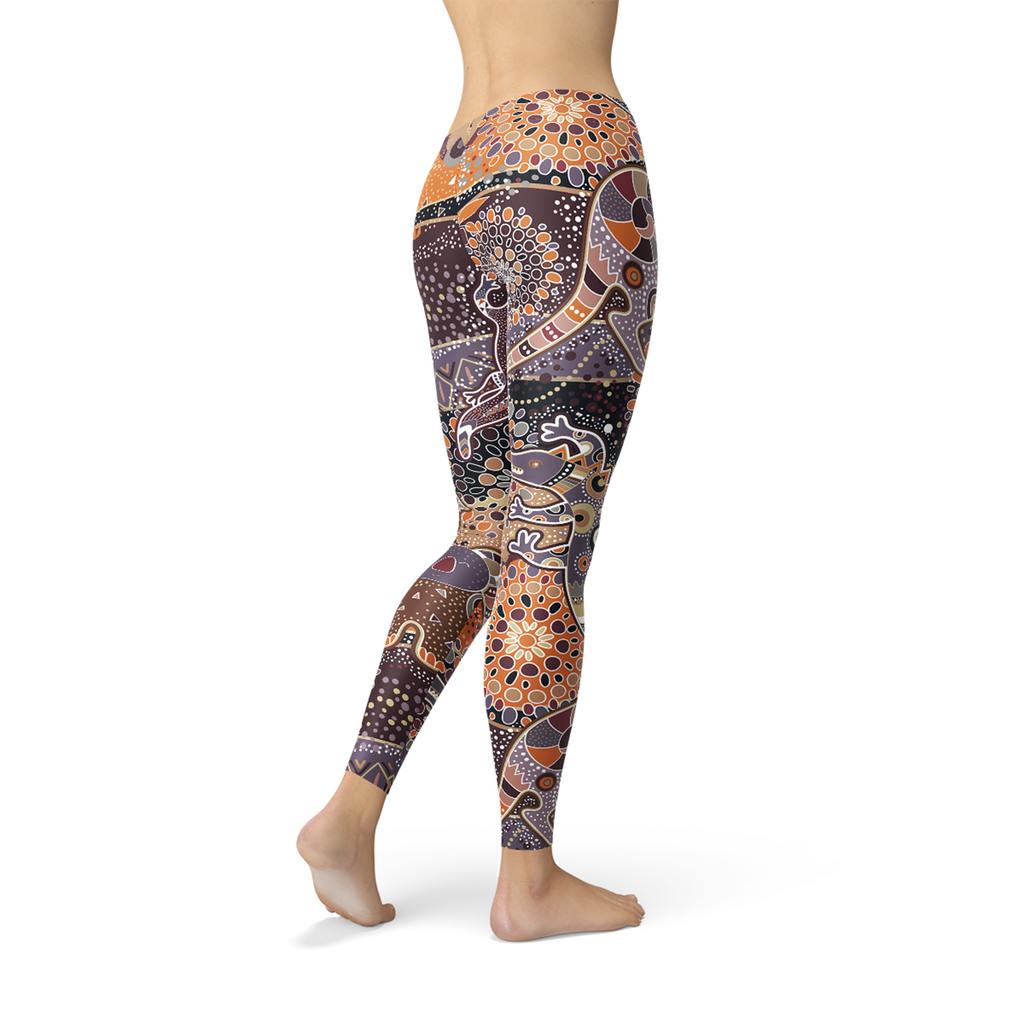 Leggings Aborigènes Rêve pour Femme