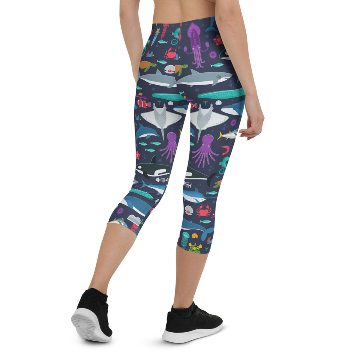 Legging Capri Femme Vie Marine