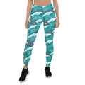 Legging Femme Dauphin et Vagues