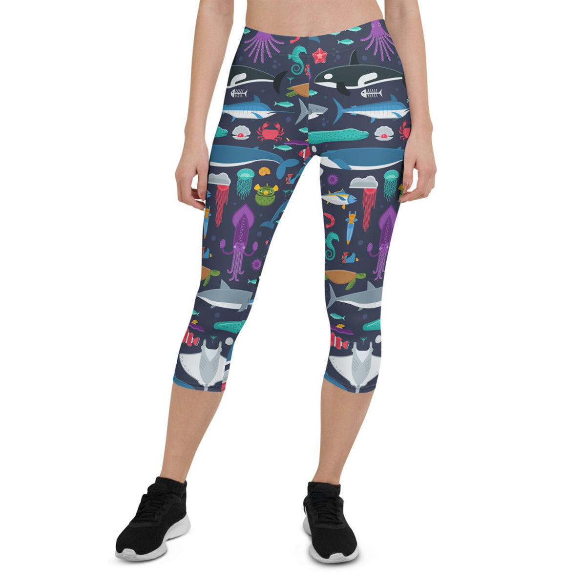 Legging Capri Femme Vie Marine