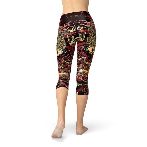 Legging Capri Dragon pour femme